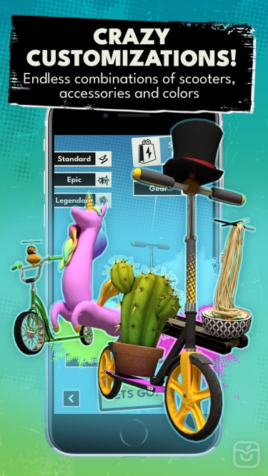 تصاویر Touchgrind Scooter