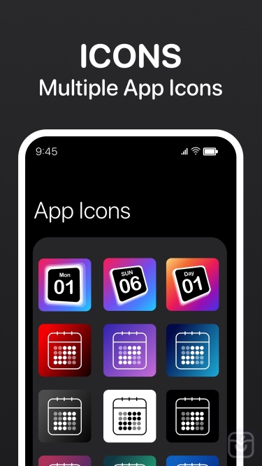 تصاویر Calendar Widget - Date Widgets ++