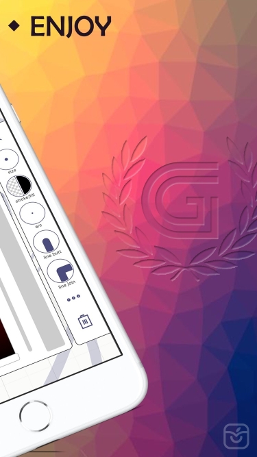 تصاویر Grid Draw- Logo & Icon Creator
