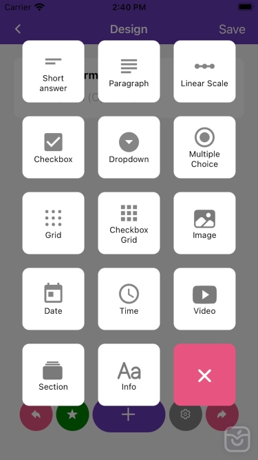 تصاویر FormsApp : Manage your forms