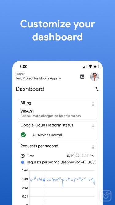 تصاویر Google Cloud Console