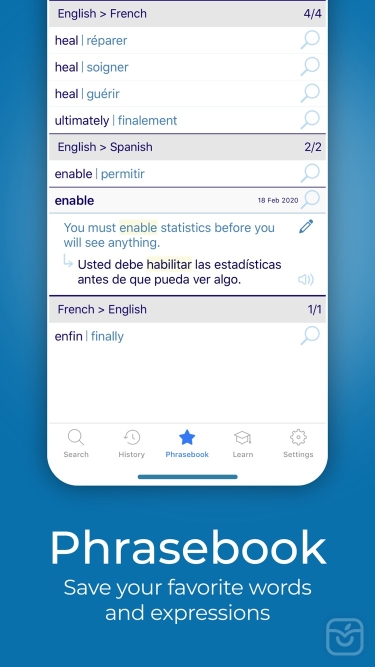 تصاویر Reverso translate and learn ++| آنلاک‌شده