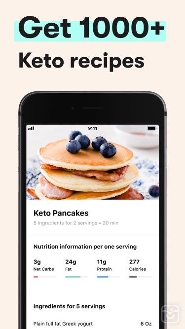 تصاویر Keto Diet App - Macro Tracker