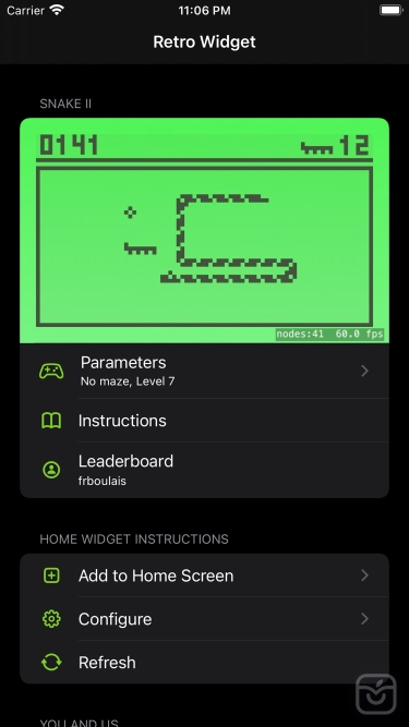 تصاویر Retro Widget 2