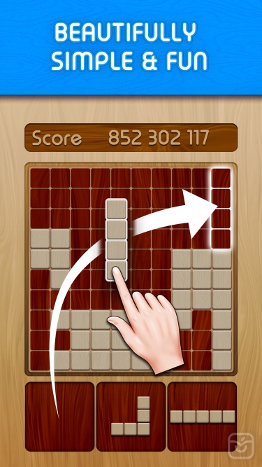 تصاویر Woody Block Puzzle Brain Game