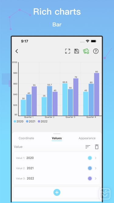 تصاویر Fast Chart-Design&Export chart