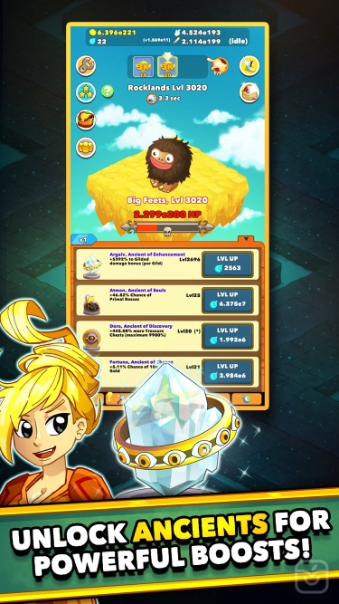 تصاویر Clicker Heroes - Idle Slayer ++
