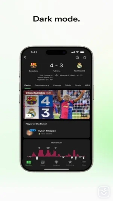 تصاویر FotMob - Soccer Live Scores