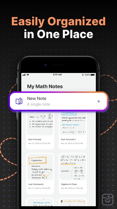 تصاویر MathNotes: Math Problem Solver ++