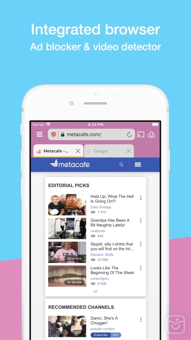 تصاویر Video Web - Video Player