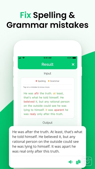 تصاویر AICheck : Grammar Checker ++