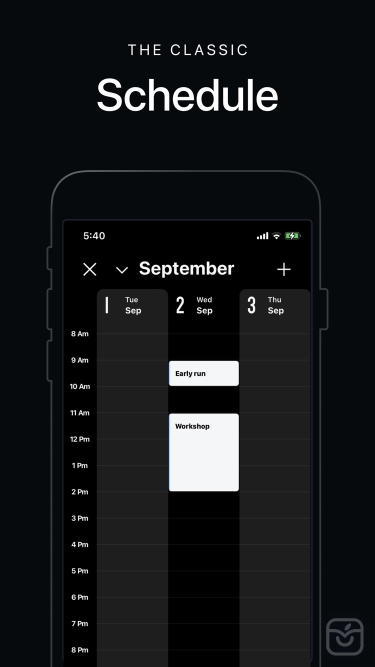 تصاویر Vantage Calendar ++