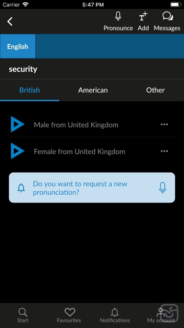 تصاویر Forvo Pronunciation