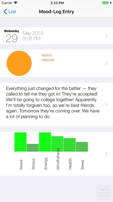 تصاویر Mood-Log